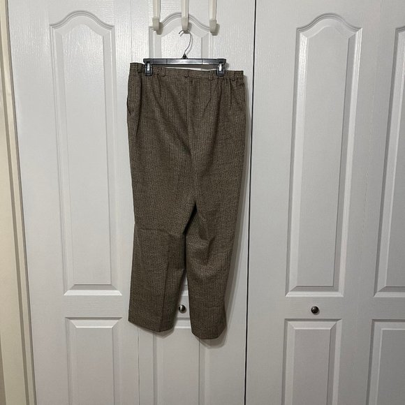 Wool and silk blend lined trousers by Talbots - Picture 5 of 7